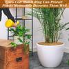 3Pcs Coconut Fibers Mulch Ring Tree Protector Mat Plant Cover Mulch Mat Weed Mats Coco Coir Mulch Ring for Indoor Outdoor Trees, Tree Plant Ring Mats