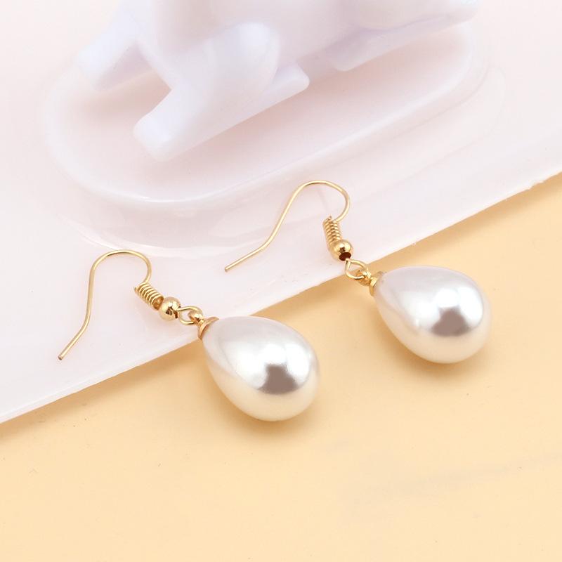 Women New Imitation Beaded Pearl Earrings For Women Elegant Personality Bowknot Earrings Wedding Party Jewelry Gifts