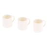 4 sztuk/zestaw 1:12 Miniaturowy Kubek do Domku dla Lalek Biały Kubek Kubek na Wodę/Napój Filiżanka do Herbaty Zabawka dla Lalki