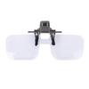Acryl Optische Linse Clip-on Lupe Klappbare Brille Lesehilfe