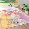 Custom Name Tinkerbell's Magical Night Carpet Rug Customizable Soft Washable Anti-Slip Home Living Room Sofa Mats Personalized Rug. 0909356