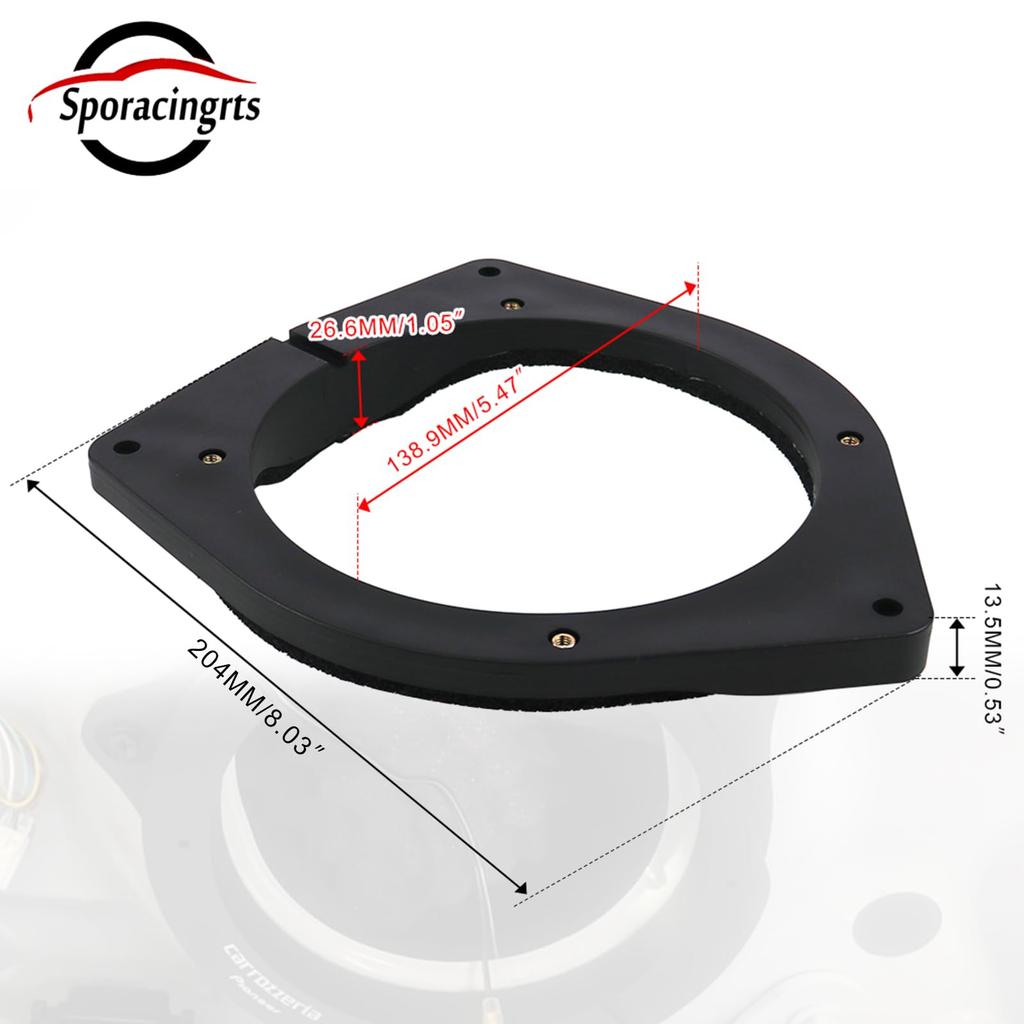 Sporacingrts Sound Quality Improvement Item: Standard Package with Inner Baffle for Toyota Hiace Van, Hiace Wagon, and RegiusAce (H16/8 - Present) Spe