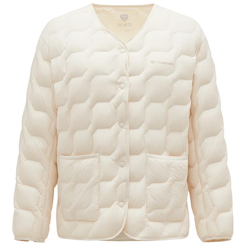

Tanboer Women s V-Neck Short Down Jacket TB5330152A L (170cm)
