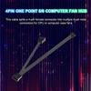 Portable PWM Adapter Cable 5/6 Ways Fan PWM Splitter Female To Male PWM Extension Cable PVC Insulation Material for Computer CPU
