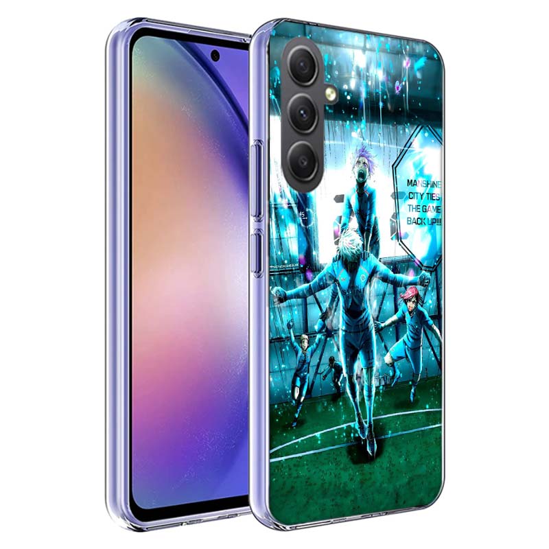 Blue Lock Anime Phone Case for Samsung A17 A37 A57 A07 A16 A26 A36 A56 A06 A02S A12 A22 A32 A52S A04S A14 A24 A34 A54 A03 A13 A3