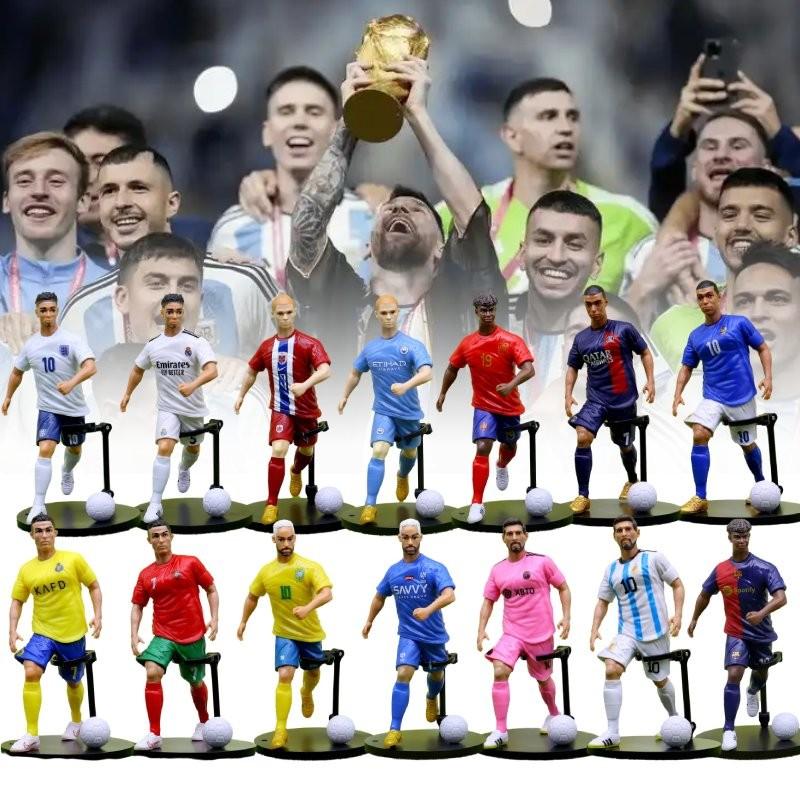 19cm PVC Fußballstar Figur Sammlerstück Perfektes Geschenk Für Fußballfans Und Heimdekoration