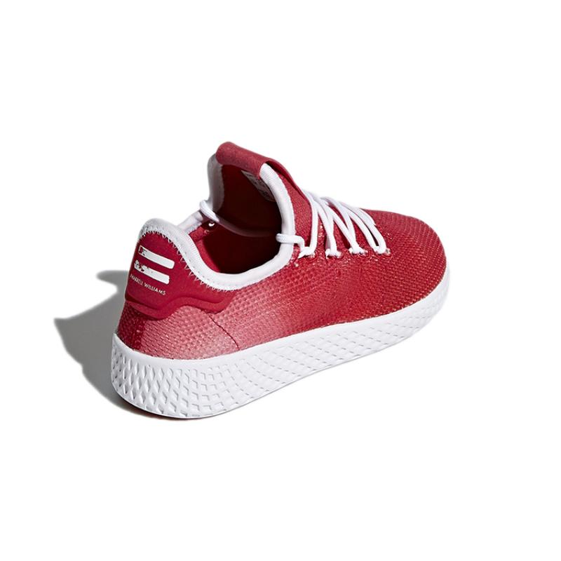 adidas Pharrell X Tennis Hu C 'Scarlet White' Sneakers BB6838