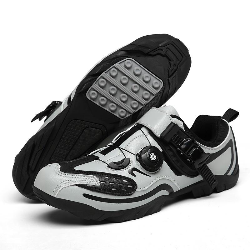 New Summer and Autumn Cycling Shoes Outdoor Bicycle Help Shoes Leisure Road Mountain Bike Lock Shoes