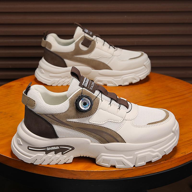 New Fashion New Men's Fashion Casual Low Top Sports Shoes Students Thick Sole Comfortable Sneakers Boys Male Classic Breathable Basketball Shoes