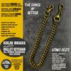 Short Type Brass Wallet Chain Hook; USWC-002S