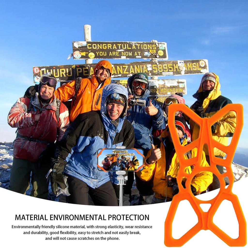 Silicone Bands, Set of 2, Rubber Band, Safety Band, Elastic, Lightweight, Flexible, Fixed, Fall