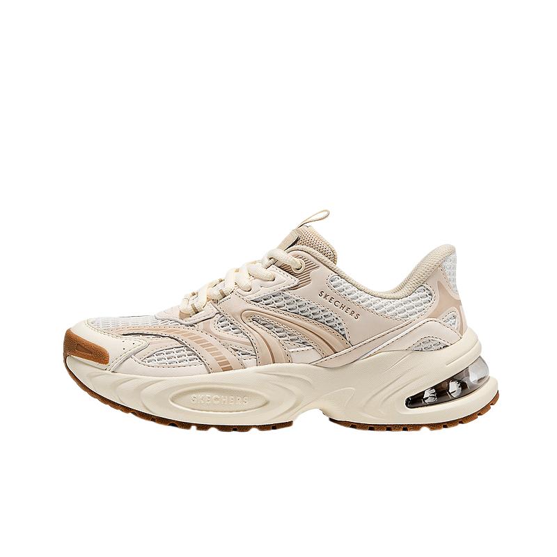Skechers Uno Ryze Breathable Lace-Up Comfortable Low-Top Dad Shoes Women sneakers 177611-NAT 36