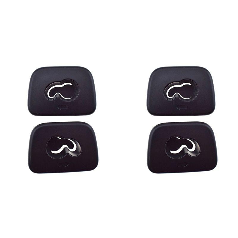 4X Car Hanger Rear Row Hook Clip Base Cover 32130719 32130720 For Volvo XC90 XC60 XC40 V90 31672280 31672282