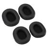 2 Pair Headphone Ear Pads Comfortable Protein Leather Replacement for ATH M50 ATH M50X ATH M40X ATH M30X ATH M20X