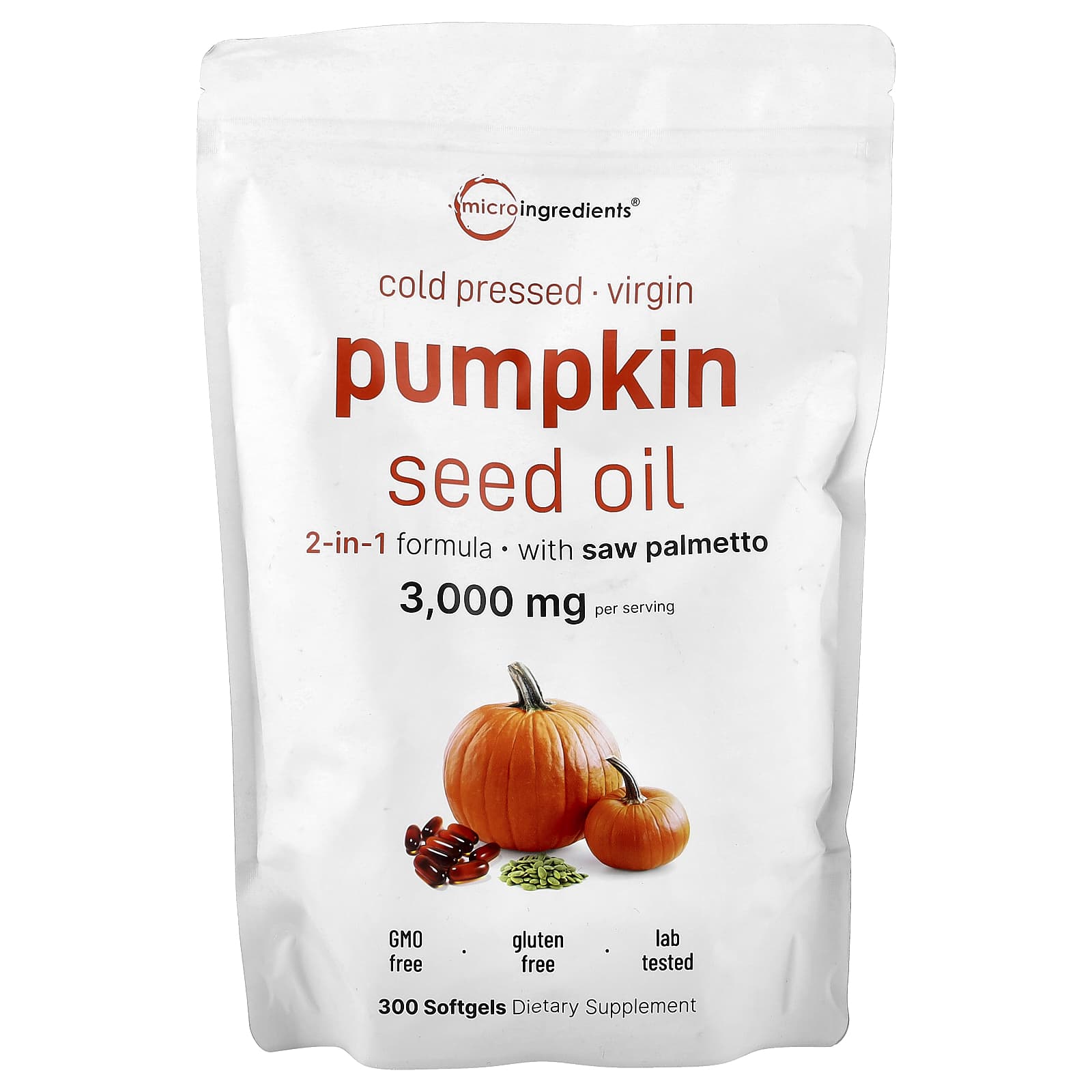 

Pumpkin Seed Oil, 300 Softgels