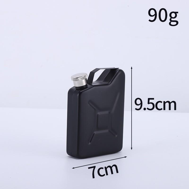 Stainless Steel Alien Oil Drum Hip Flask, Hidden Liquor Disguised Alcohol Container Bottle, Outdoor Portable, 5Oz, 304