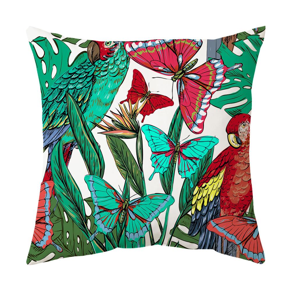 Neue Tropische Pflanze Grüne Blätter Regenwald Kissenbezug Kissen Kissenbezug Digitaldruck