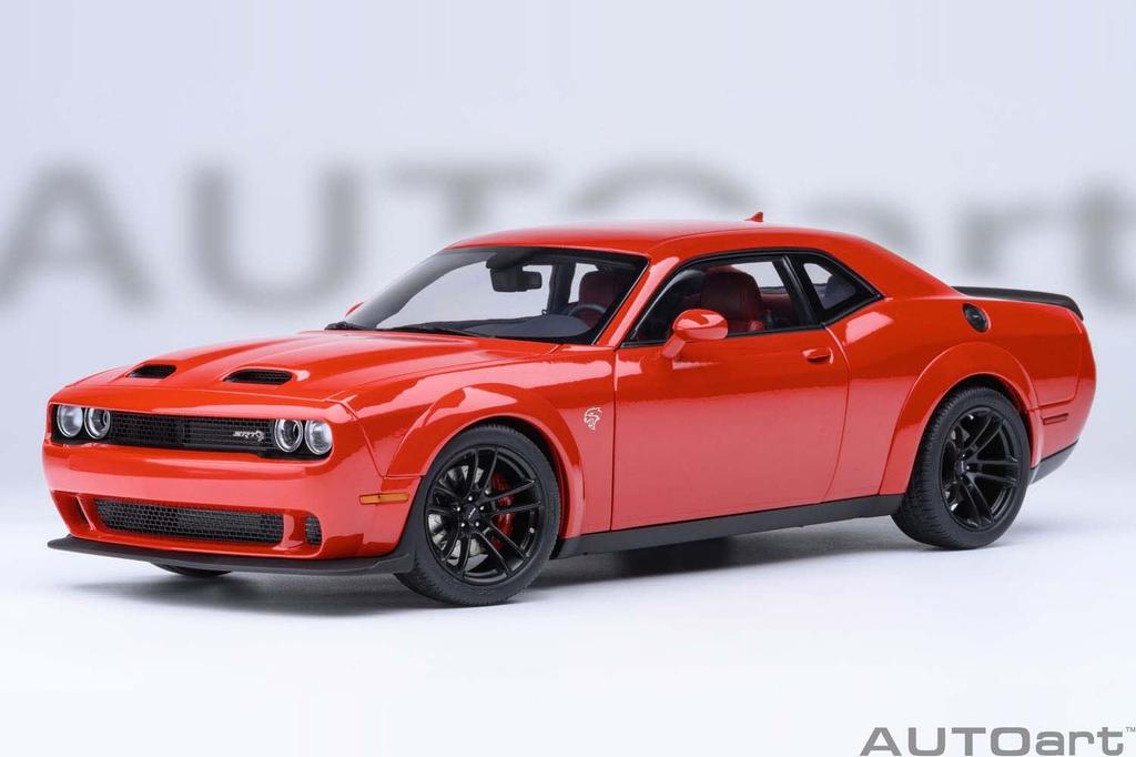 AUTOart Dodge Challenger SRT Jailbreak 2022 Finished Model 71764 1/18 (Red [TORRED])