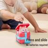 Kids' Cartoon Cat Pullback Inertia Car Toy - Fun Birthday Gift