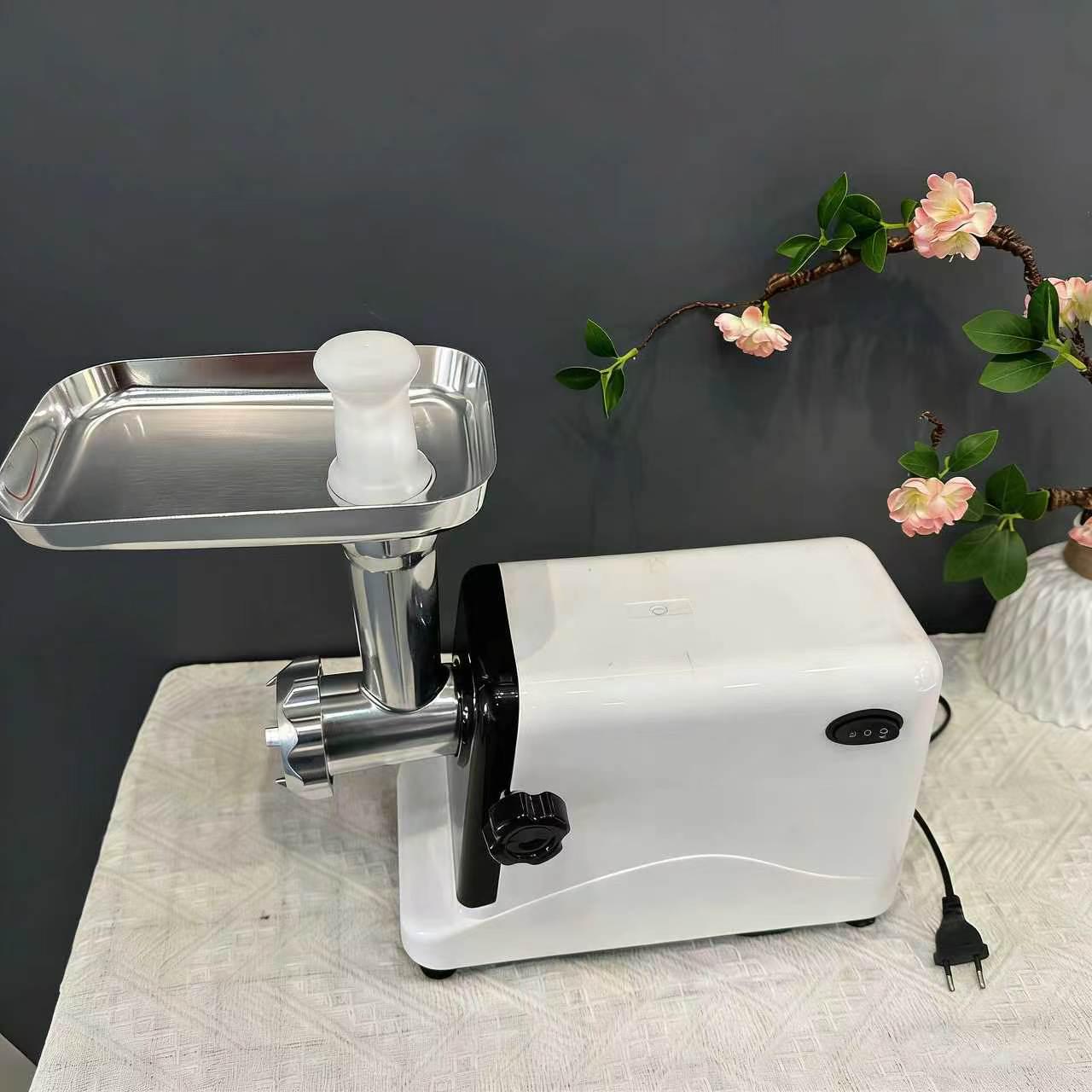 Multi-function Electric Meat Grinder & Sausage Stuffer EU Standard белый