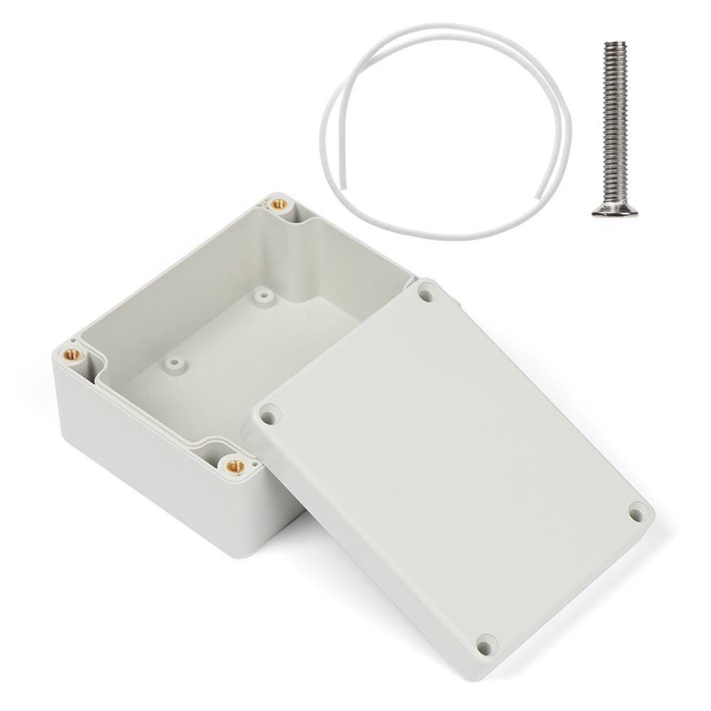 1/2pcs Plastic Waterproof White/Grey DIY Housing Instrument Case ABS Plastic Electronic Project Box Electric Supplies 8 Sizes