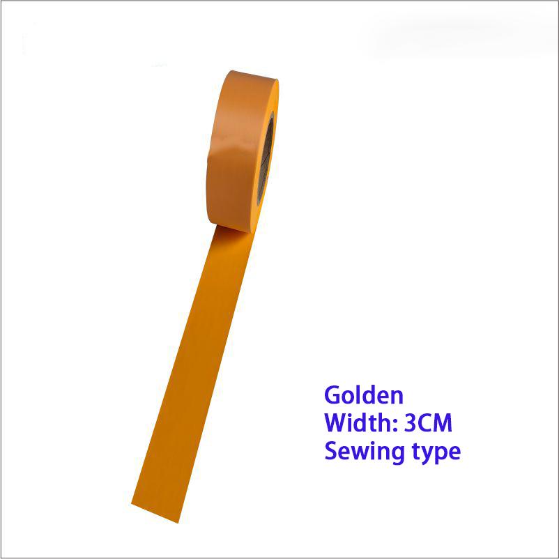 

1-15 Meters Safety Warning Tape Strip 3CM High Brightness Reflective Strip PVC Night Light Sticker Vest Car Seam Reflective 1 Meter золотистий