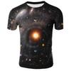 Modale Summer T Shirt For Youth With Digital Space Starry Sky 3d Print Casual Top