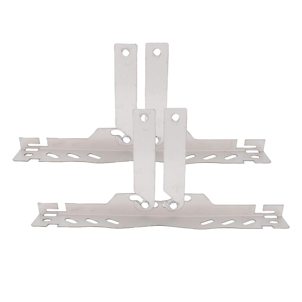 2 Sets Toe Alignment Tool Plates with Extension Brackets Wheel Angle Alignment Tools UTV ATV Off