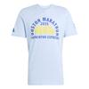 Marathon Boston 2025 Simple Comfortable Pullover Short Sleeve T-Shirt Men Tops Blue-Dawn JW9338