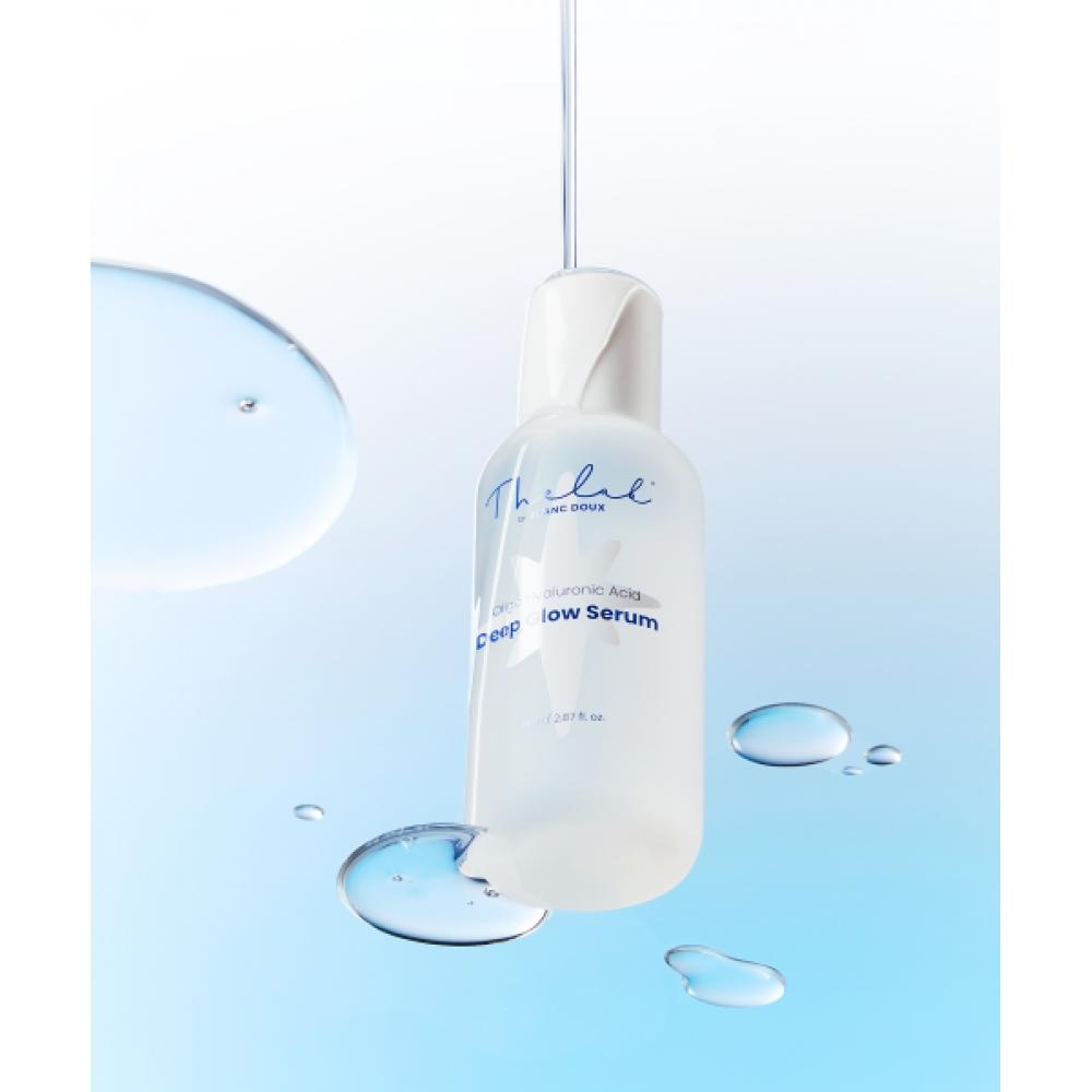 The Lab By Blanc Doux [huajalmok Set] Low Molecule Hyaluronic Acid Deep gLow Serum 85ml + Calming Cream 50ml  Calming Cream 10ml 2ea Free 