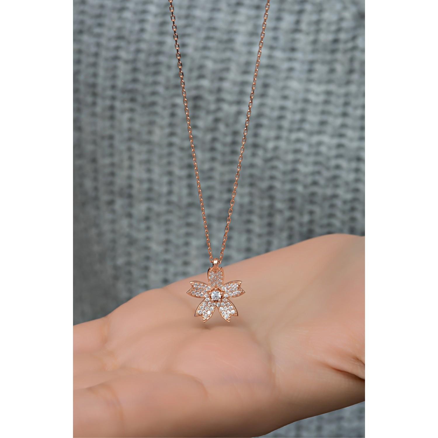 

Ожерелье с цветком нарцисса из стерлингового серебра 925 пробы