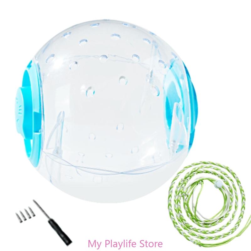 

Сфера для бега хомяка Сфера для бега хомяка Игрушка для упражнений Увеличивает активность синий