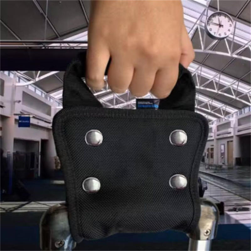 1PC Luggage Handle Cover Portable Reusable Solid Color Suitcase Suitable Handle Cover for Holiday Essentials Travel Accessories Business Casual