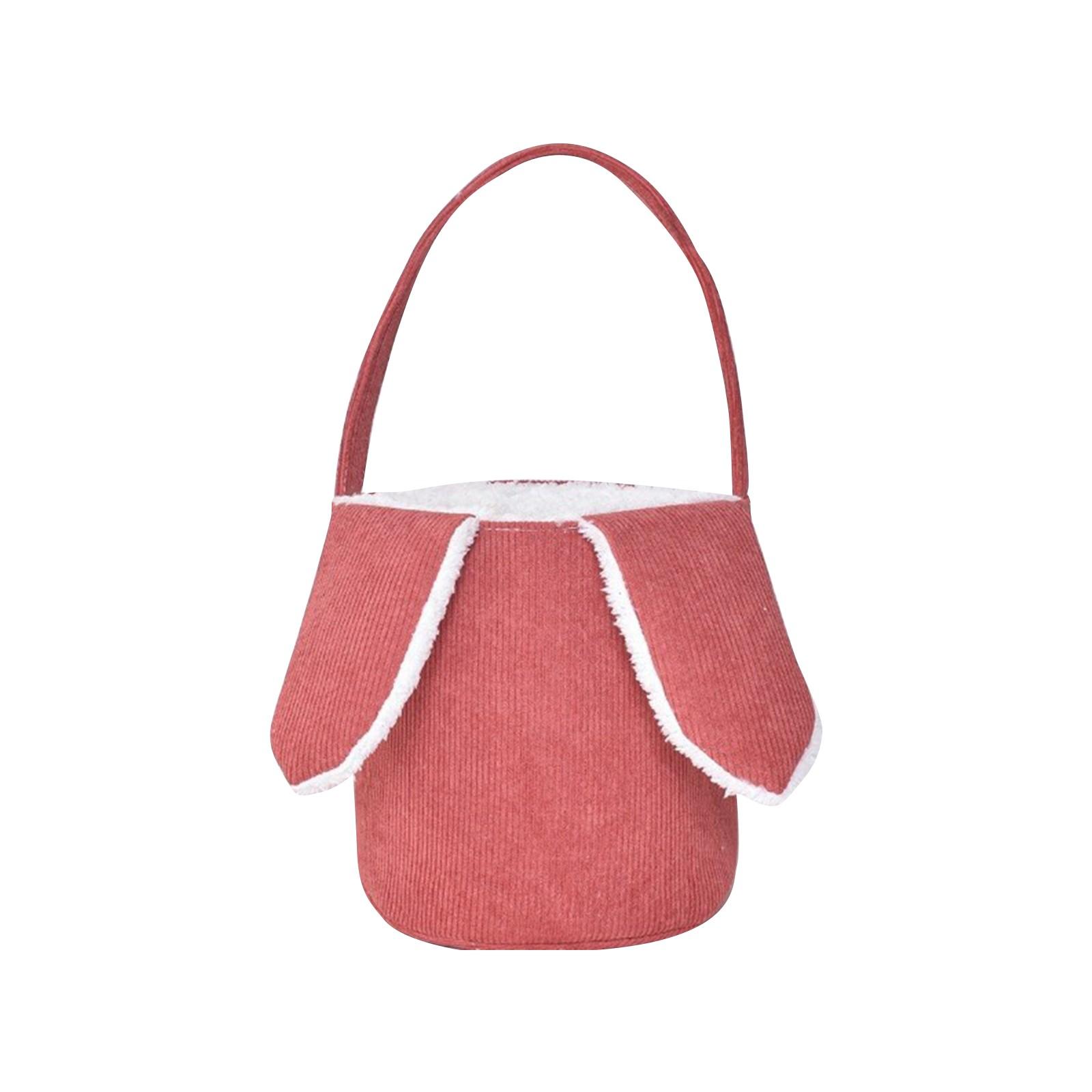 

Корзина-тоут с плюшевым кроликом Easter Wick One Size арбуз красный