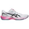 Asics V-Swift FF 5 Comfortable Fit Breathable Rebound Low-Top Tennis Shoes Unisex sneaker White Black 1053A082-100