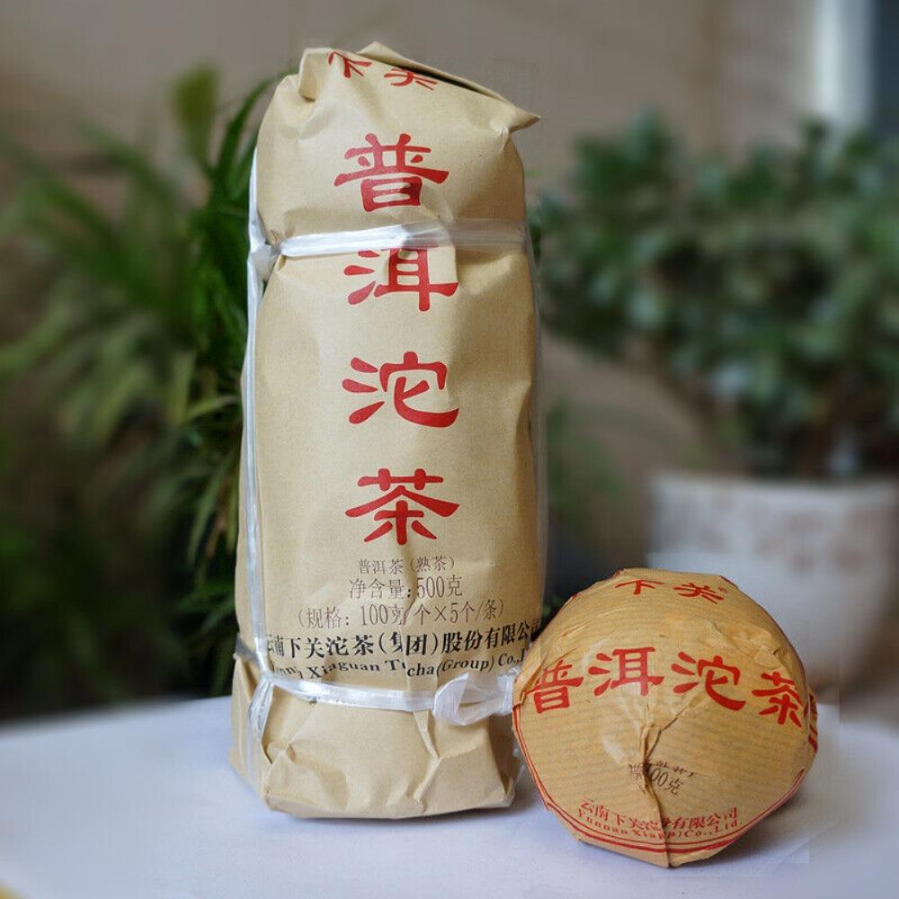 Organic Ripe Pu-erh Tuo Cha Tea 500g Natural Herbal Detox Energy Boost for Men 01