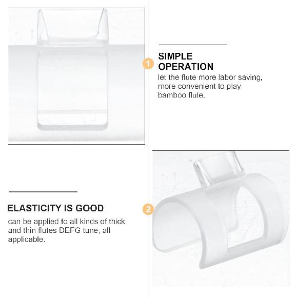 MILISTEN Universal Blow Aid Mouth Creative Flute Trainer Mouth Practical Flute