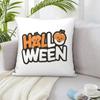 Happy Halloween Pumpkin Print Cushion Covers Suitable for Home Living Room Sofa Bedroom Room Decoration Pillow Covers