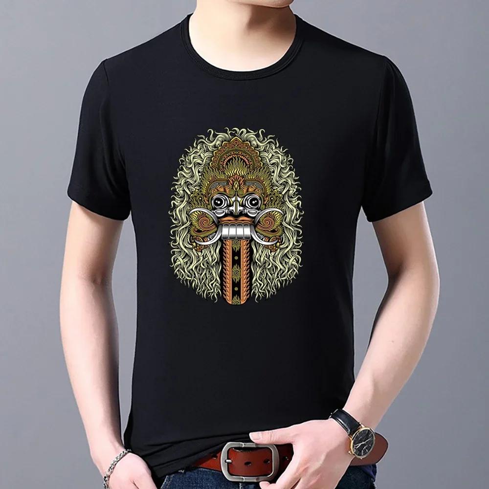 Casual Travel Sports Breathable Quick-drying O-neck Men's Top T-shirt Summer Popular Pirate Skull Pattern Printed Shirt