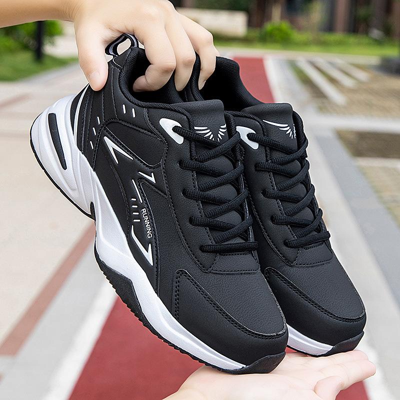 Thick Sole Versatile Clunky Sneaker for Men anti-slip and wear-resistant casual shoes Outdoor running and hiking shoes