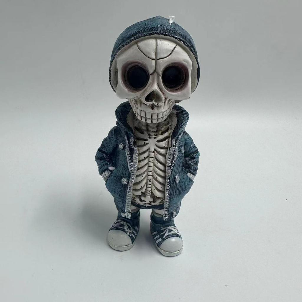 Cheap Sale Knight Gnomes Guard Skull Magic Cat Resin Car Office Home Decoration Action Figures Toys