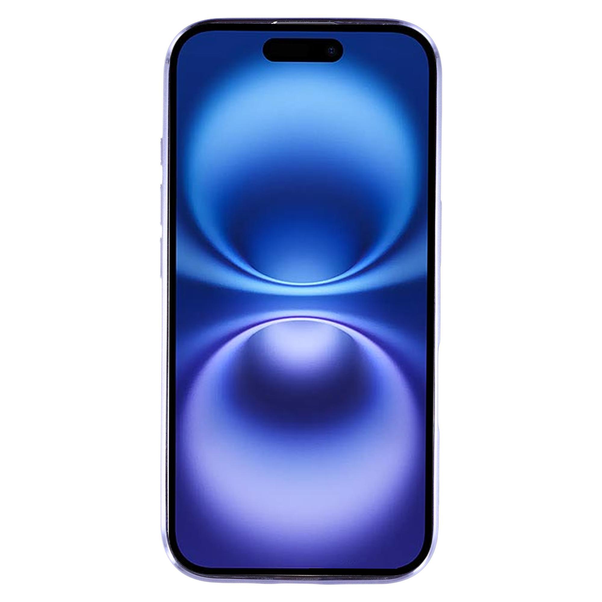 

KADEM For iPhone 16 Case TPU Bling Glitter Phone Cover Gradient Shiny Design