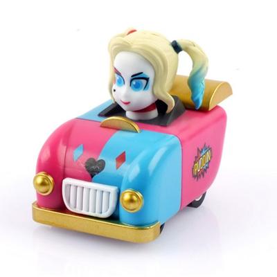 Beast Kingdom Harleyquin Side Side Side Squad Full Back Minicar Figures BKD066715, 1 Korean Toy