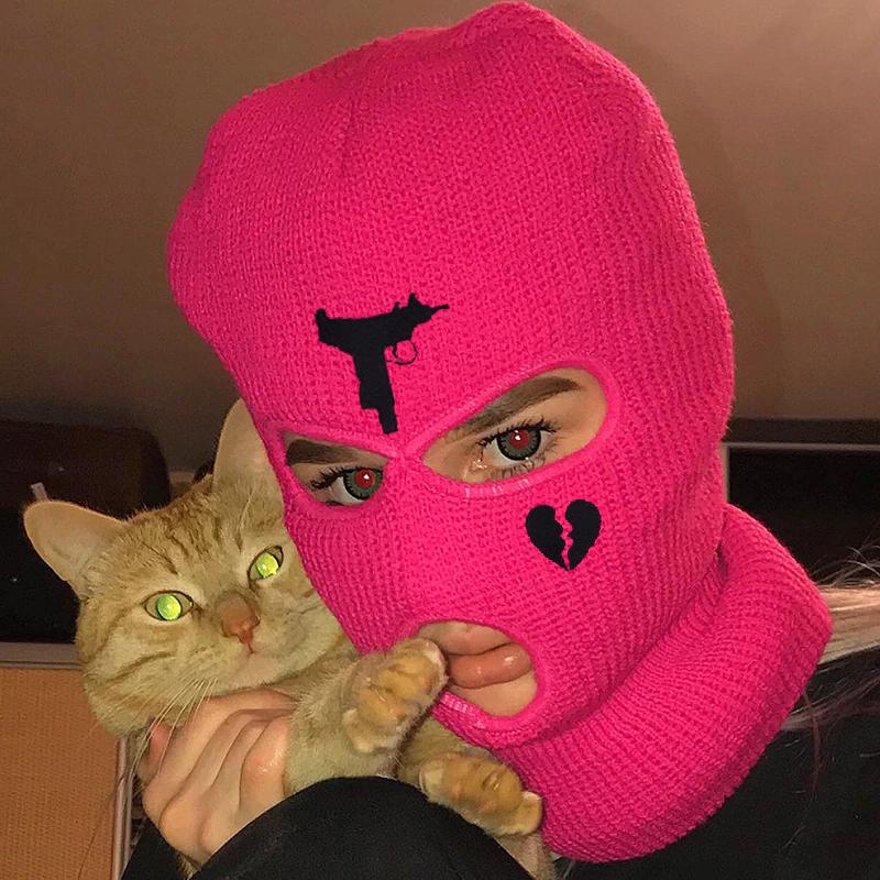 2020Men Balaclava Mask Hat Winter Warm Windproof Knit Beanies Bonnet Unisex Caps Women Sports Halloween Party Gifts Ski Accesorios