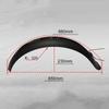20" X4.0 Bike Fenders Fat Tire Mud Guards Fender Set Mudguards For BMX Folding Snow E-Bike Bicycle MTB Cycling Set Accessories