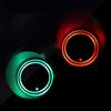 Anti Slip Colorful Cup Holder USB Charging Smart Glow Coaster  Interior Accessories