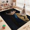 Anime Detective Action Indoor Rug Soft Texture Nonslip Carpet For Girls Bedroom Play Area Home Decor Halloween Gift