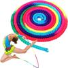 Rainbow Color Gymnastics Arts Rope Competition Gymnastics Jumping Props  Sports Training