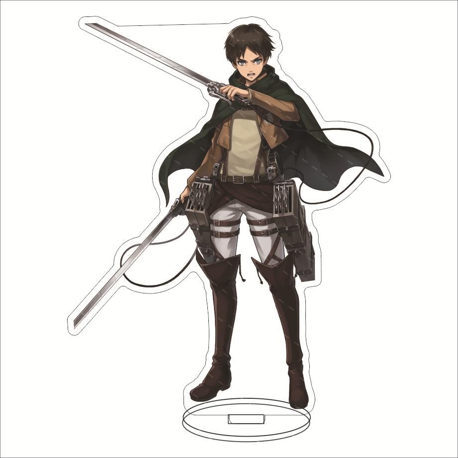 

Attack on Titan Taichi Eren Mikasa Amin Keith Reiner Ani Connie Acrylic Ornament Stand Anime Character Birth Date Present Spooky Holiday