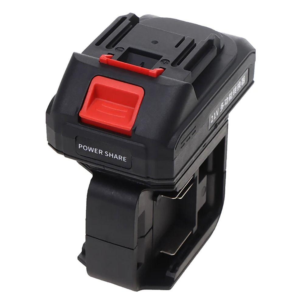 1Pcs 2 In 1 Battery Converter  For Maki-Ta Impact Drill Wrench Screwdrivers Worklight